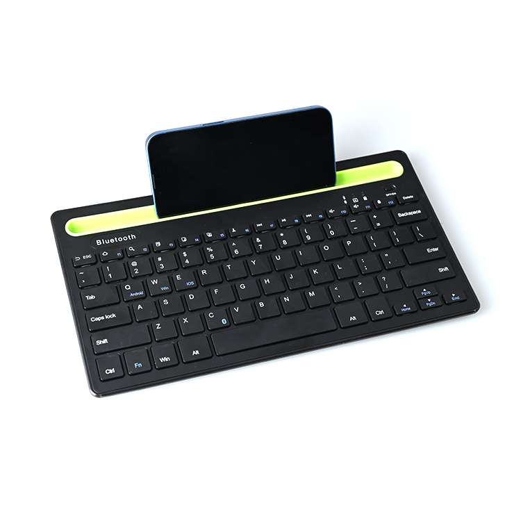 Wireless Bluetooth Keyboard with Device Stand