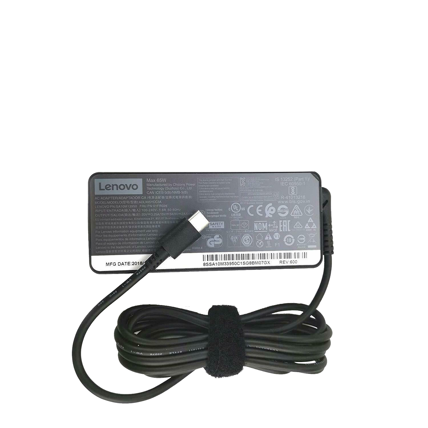 Lenovo USB-C Laptop Charger