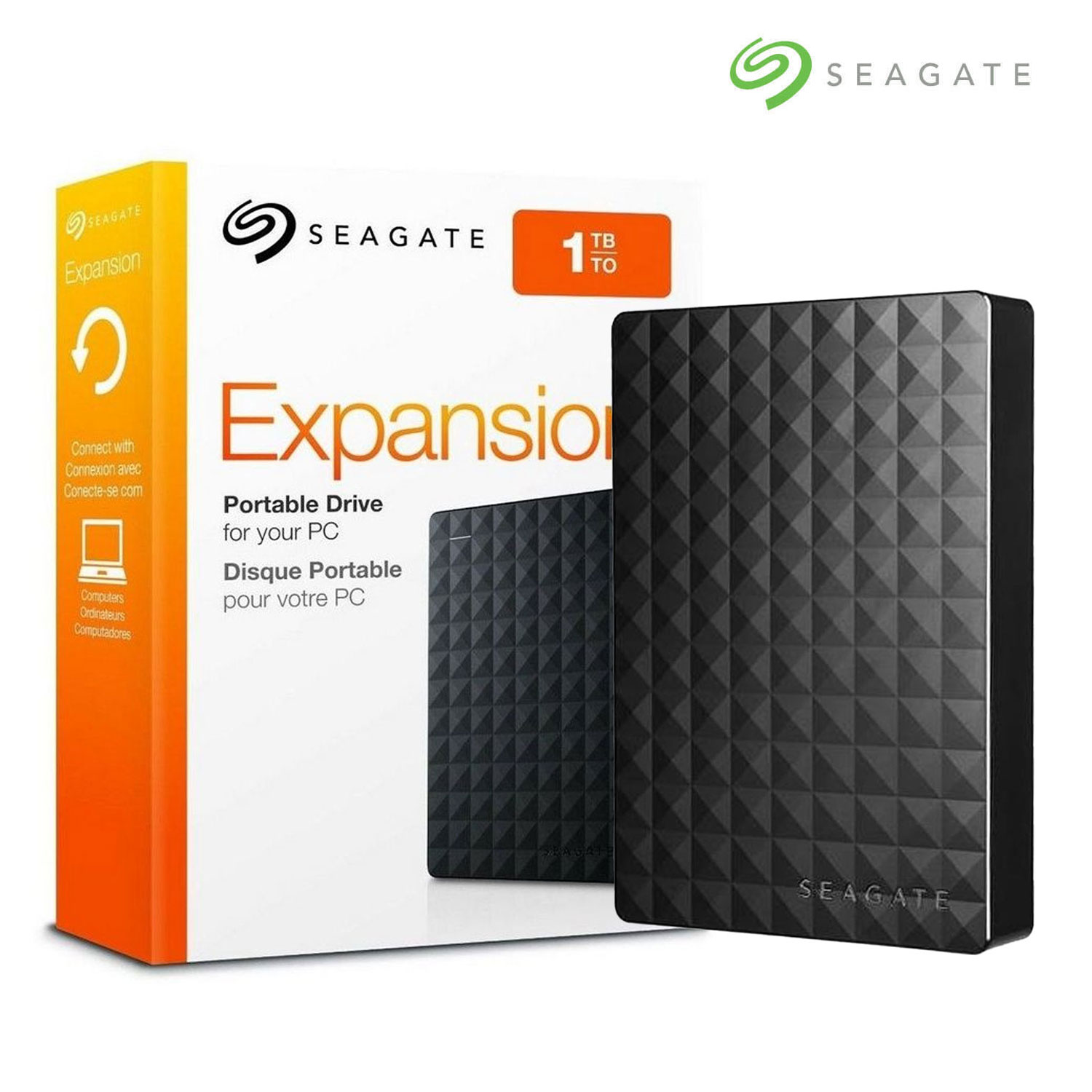 Seagate Expansion Portable Hard Drive 1TB