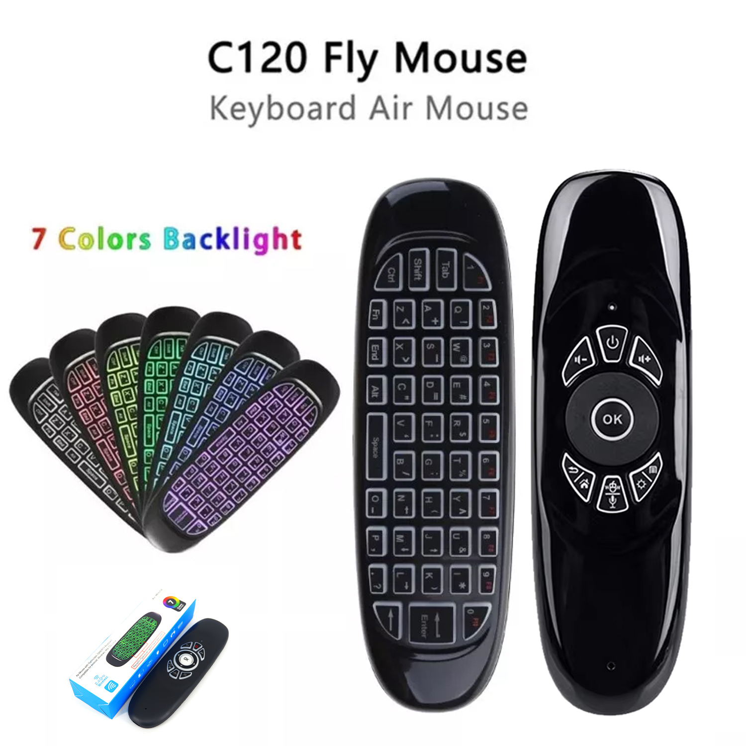C120 Fly Mouse Keyboard Air Mouse