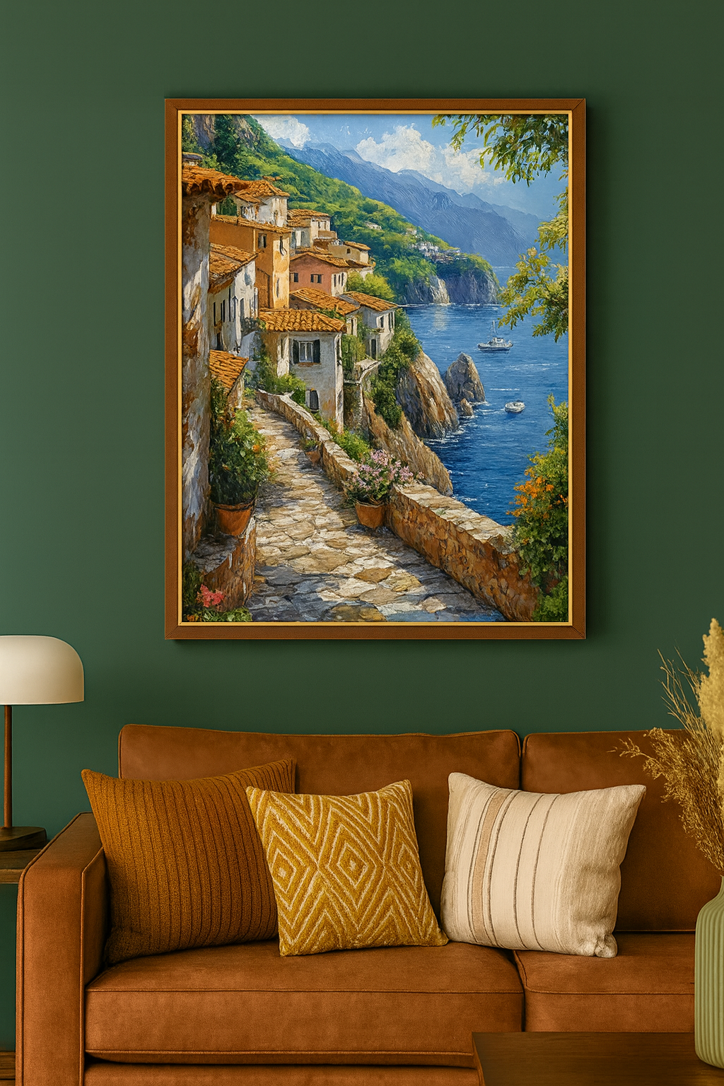 Tapyba pagal skaičius „Itališkas pajūrio takas“