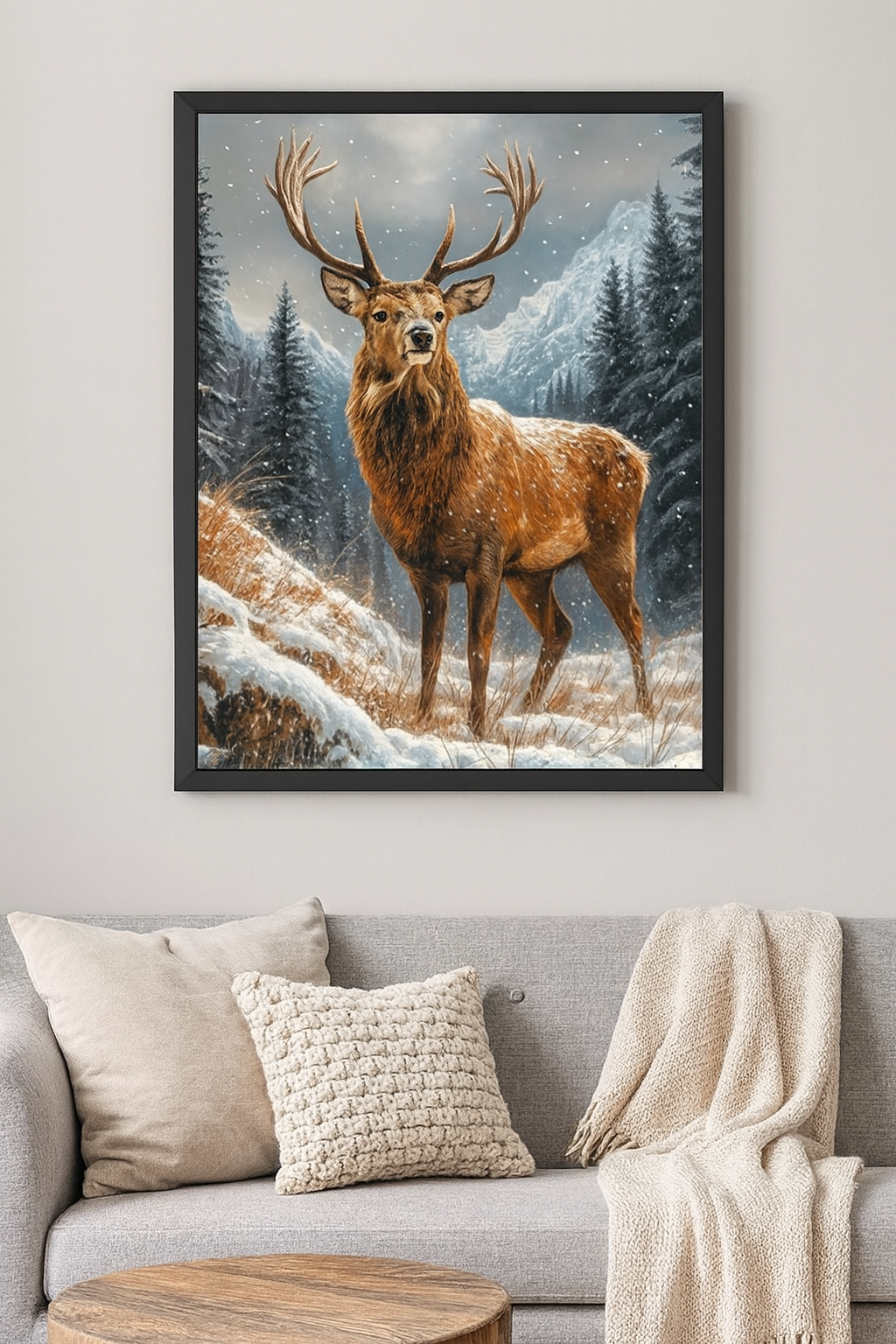 Tapyba pagal skaičius "Gamta namuose"