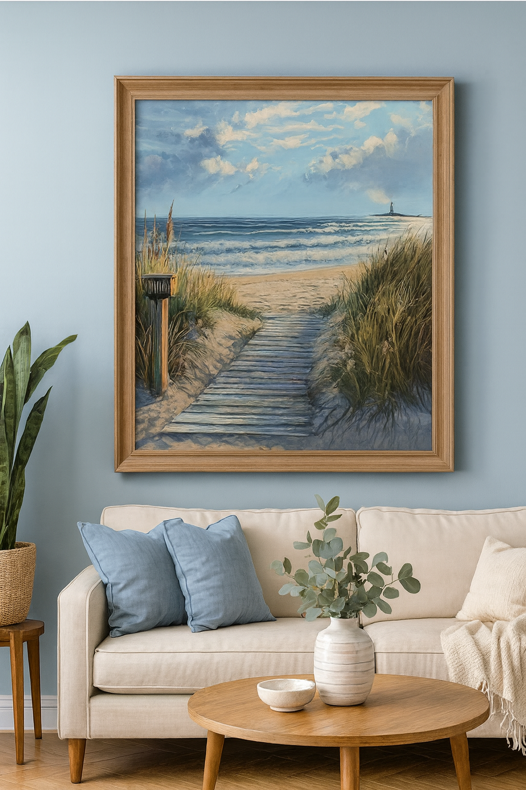 Tapyba pagal skaičius „Kelias į jūrą“