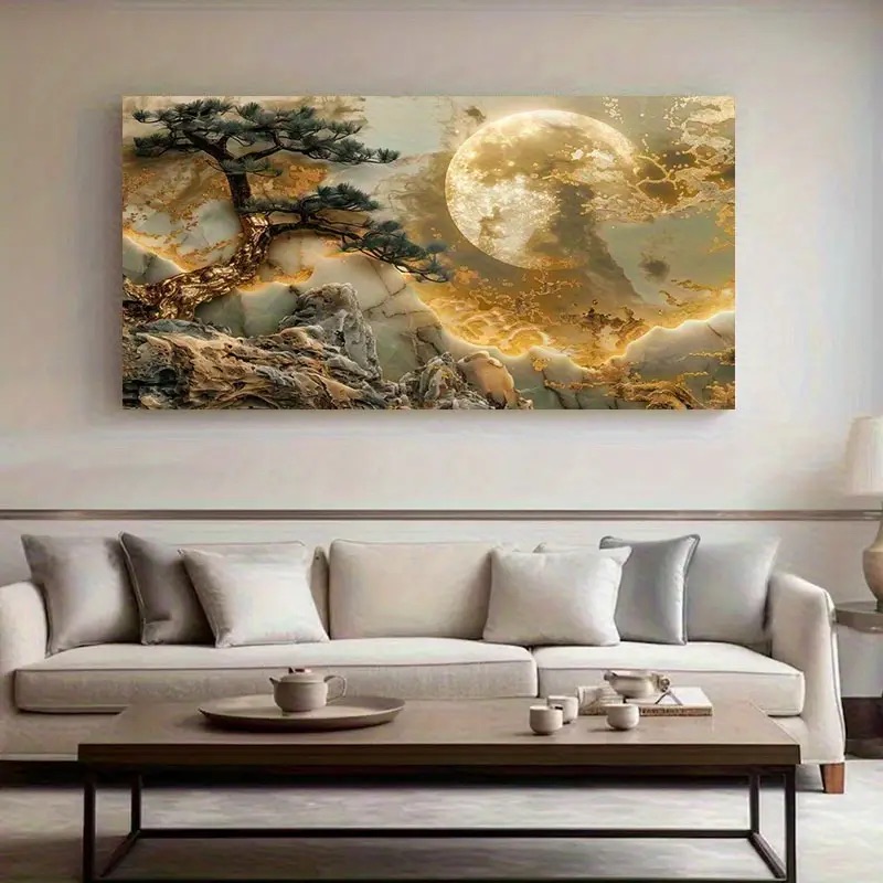 Deimantinė mozaika „Auksinė mėnulio šviesa“