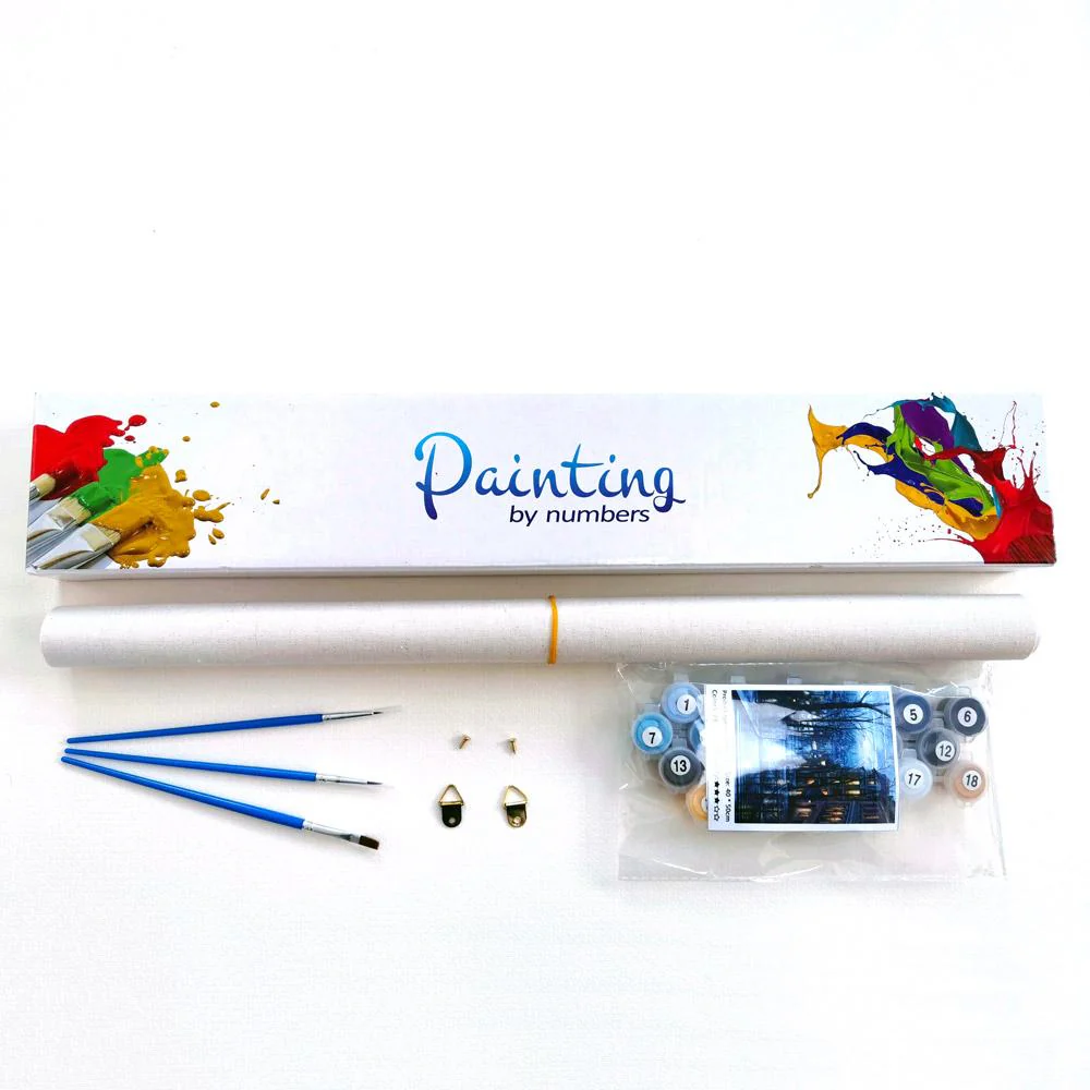 Tapyba pagal skaičius „Mergina su bijūnų galva“