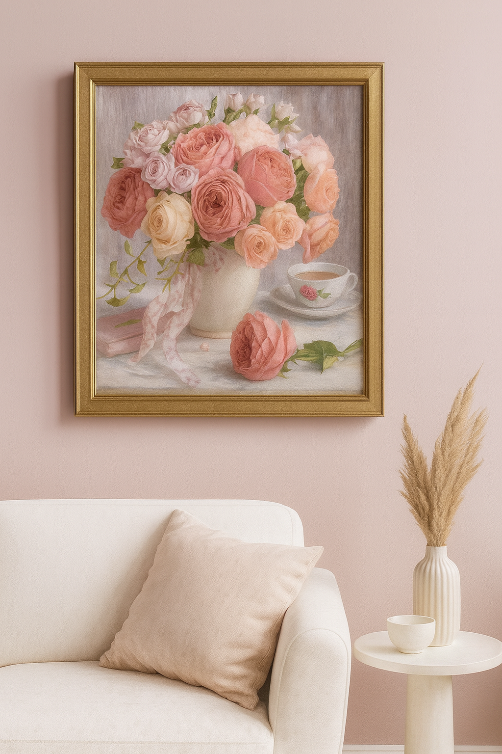 Deimantinė mozaika „Rožių ramybė“