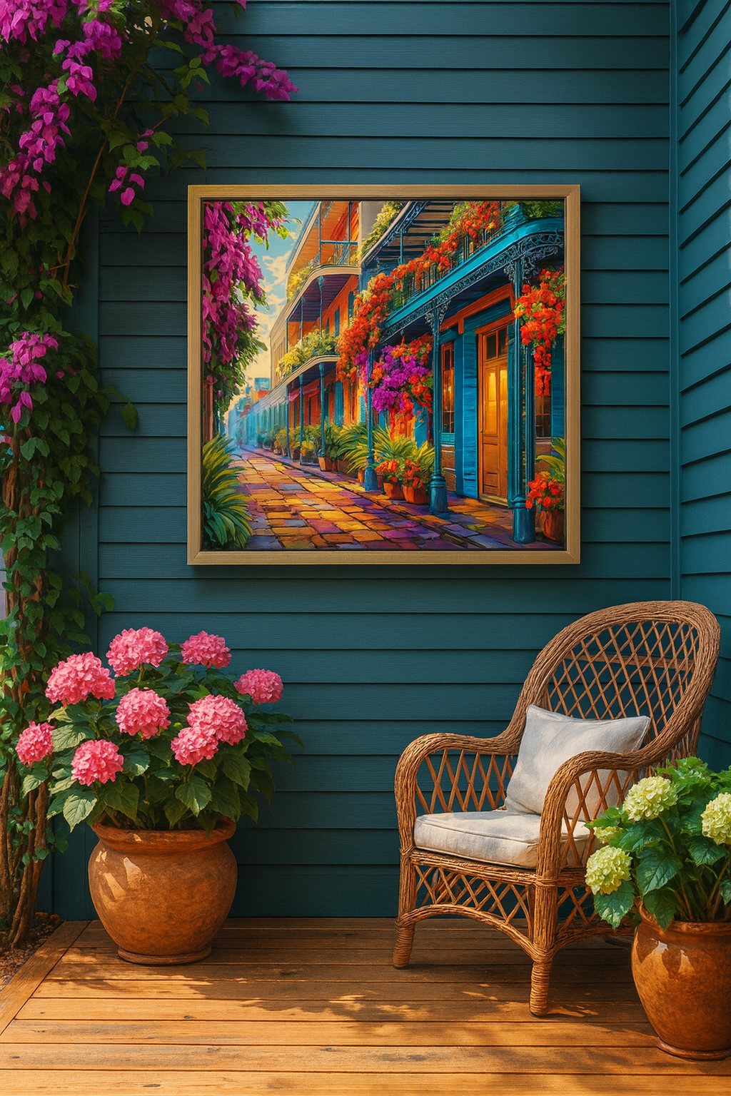 Tapyba pagal skaičius „Spalvota senamiesčio gatvelė“