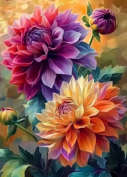 Deimantinė mozaika „Dahijų pasaka“