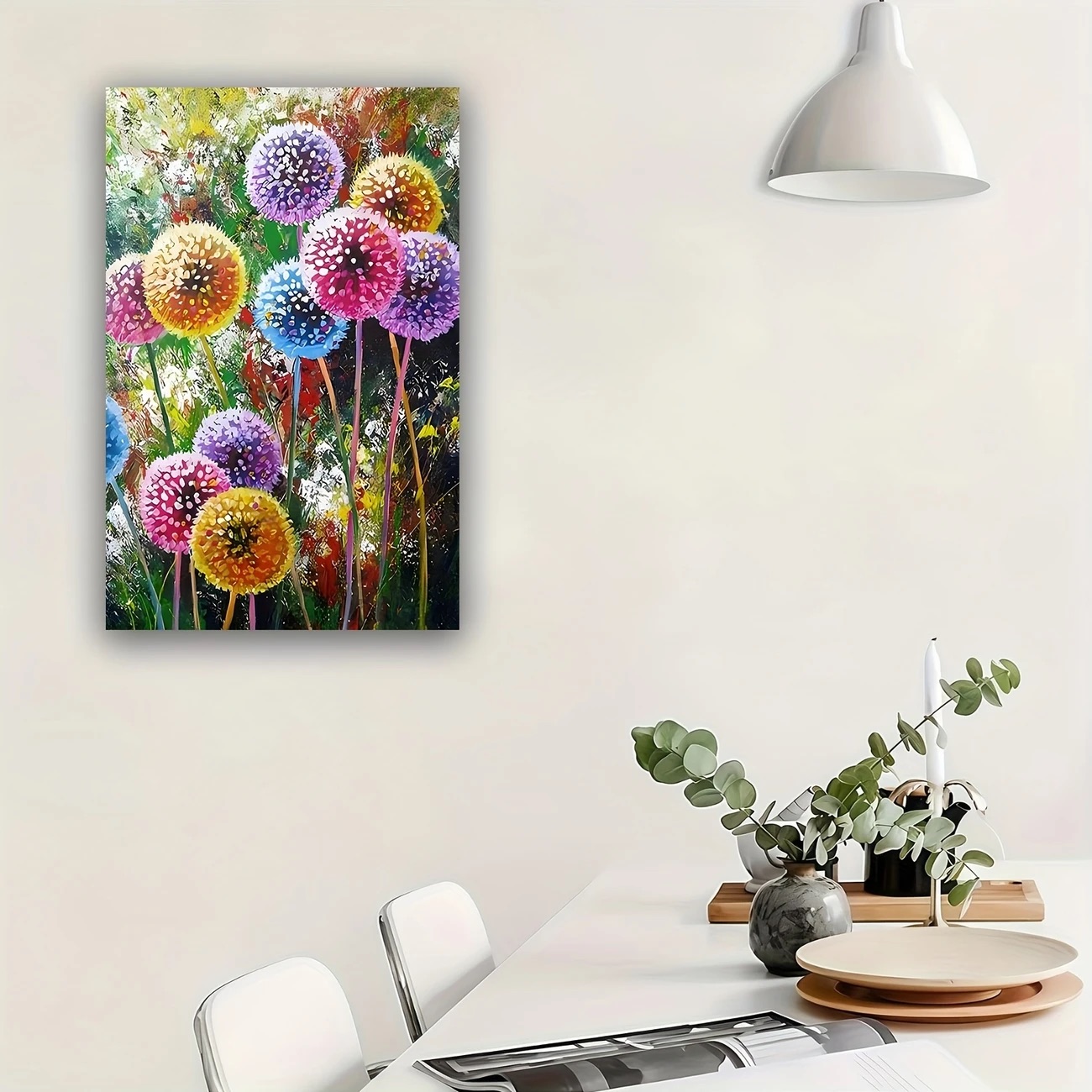 Deimantinė mozaika „Spalvų sodo žiedai“