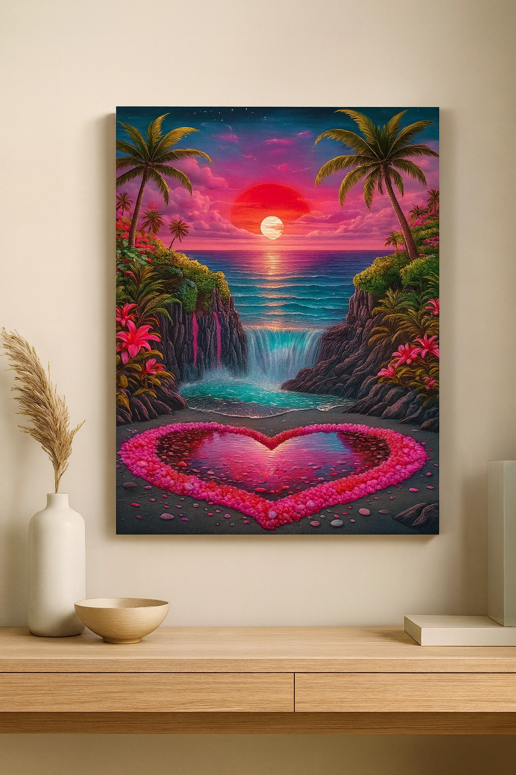 Deimantinė mozaika „Meilės saulėlydis“