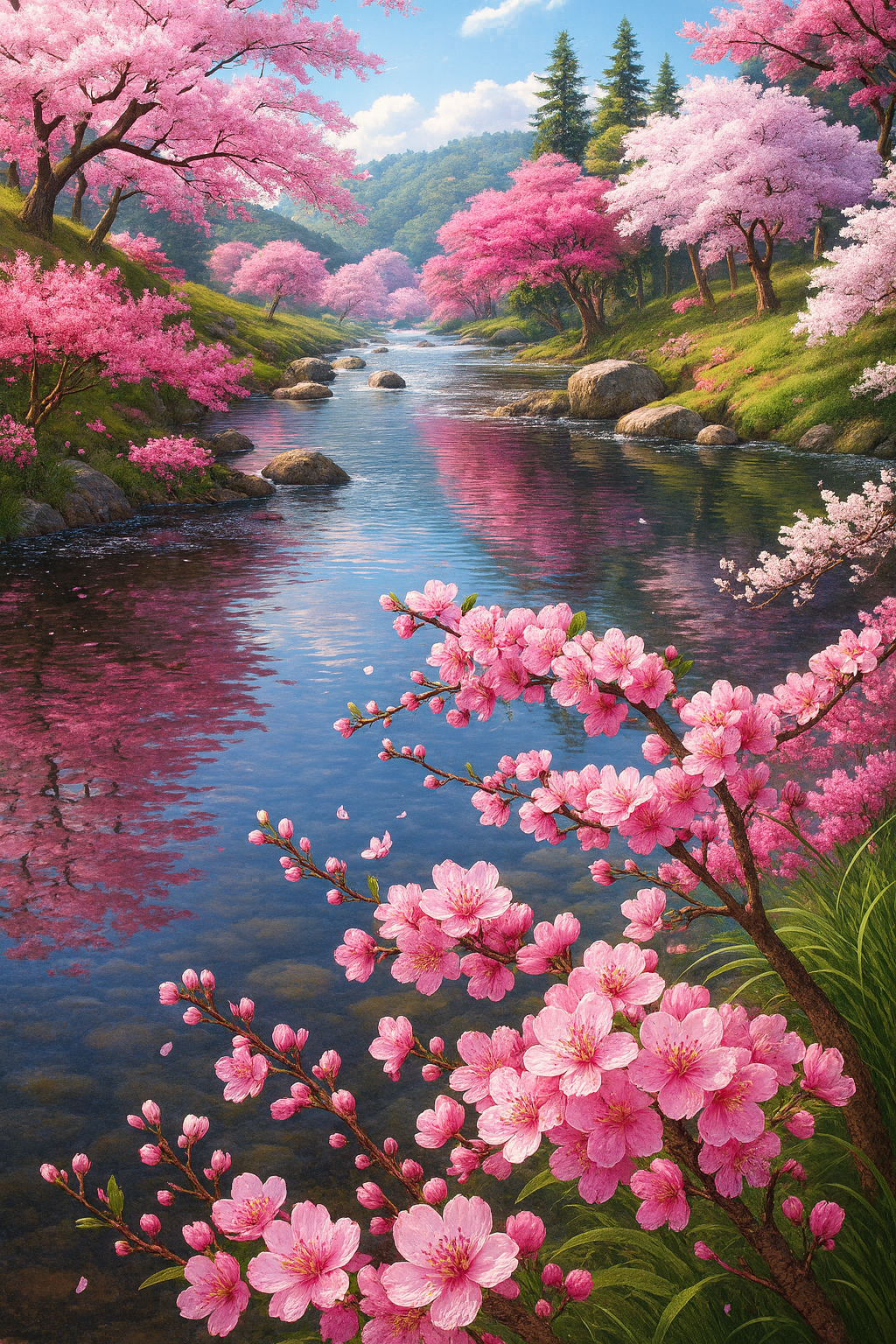 Deimantinė mozaika „Pavasario simfonija“