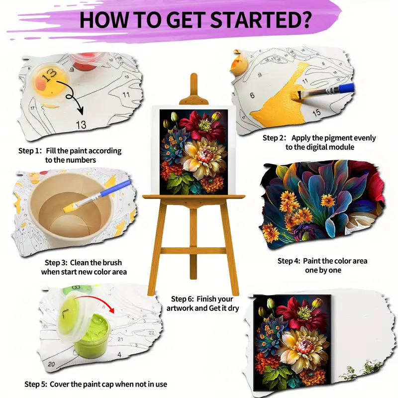 Tapyba pagal skaičius "Dieviškasis prisilietimas" 