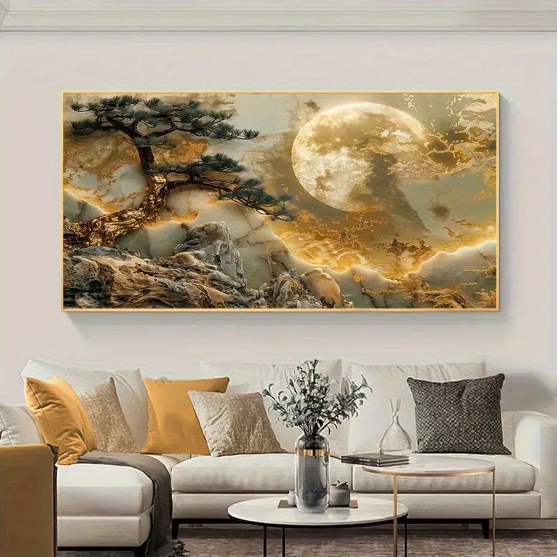 Deimantinė mozaika „Auksinė mėnulio šviesa“