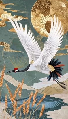 Tapyba pagal skaičius „Skraidanti gervė“