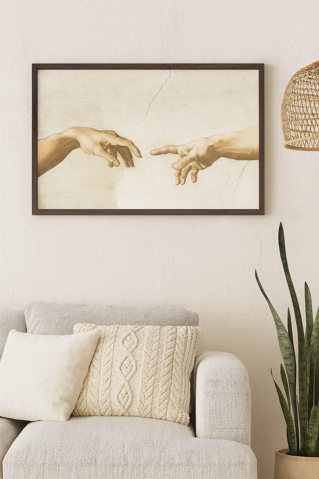 Tapyba pagal skaičius "Dieviškasis prisilietimas"