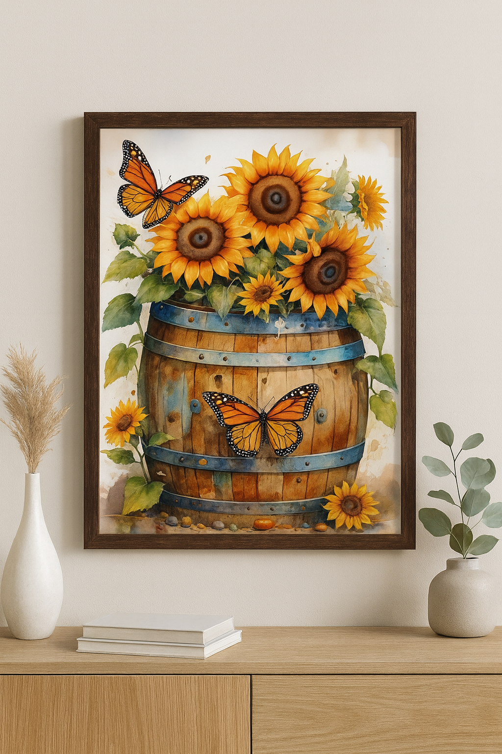 Deimantinė mozaika „Saulėgrąžų šokis“