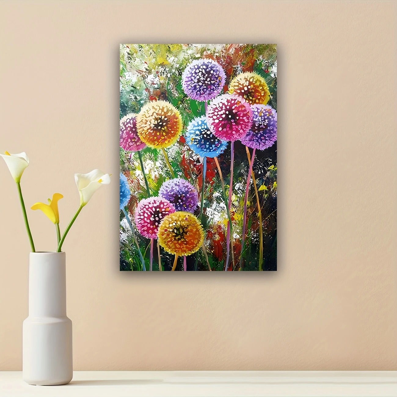 Deimantinė mozaika „Spalvų sodo žiedai“