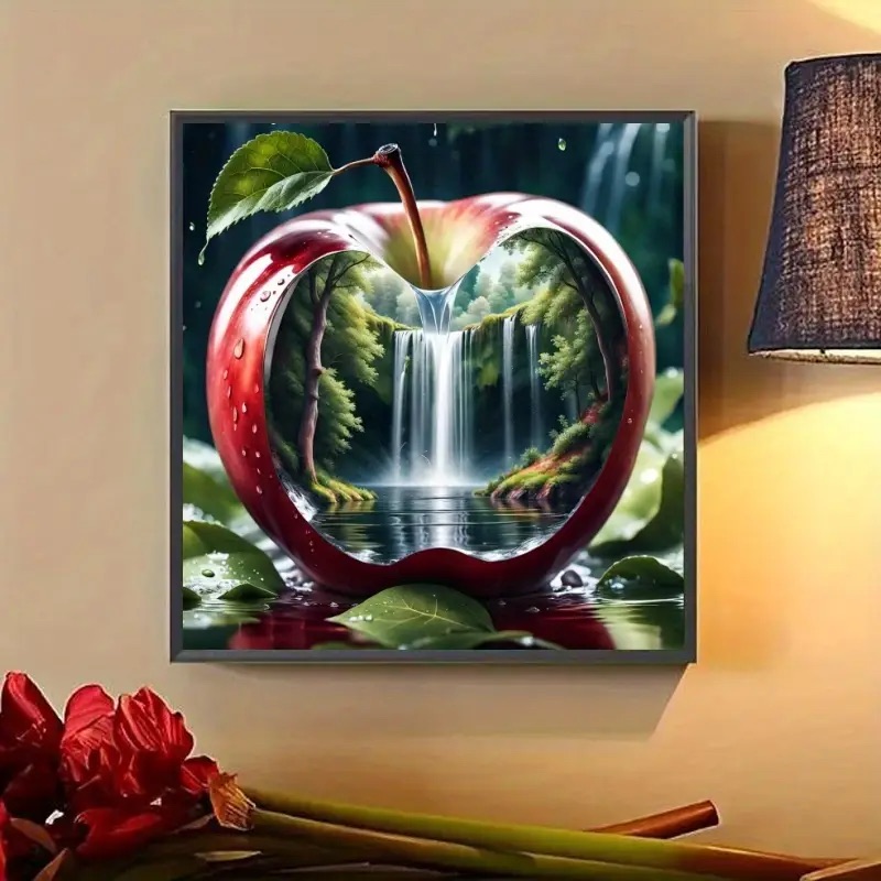 Deimantinė mozaika „Obuolio paslaptis“