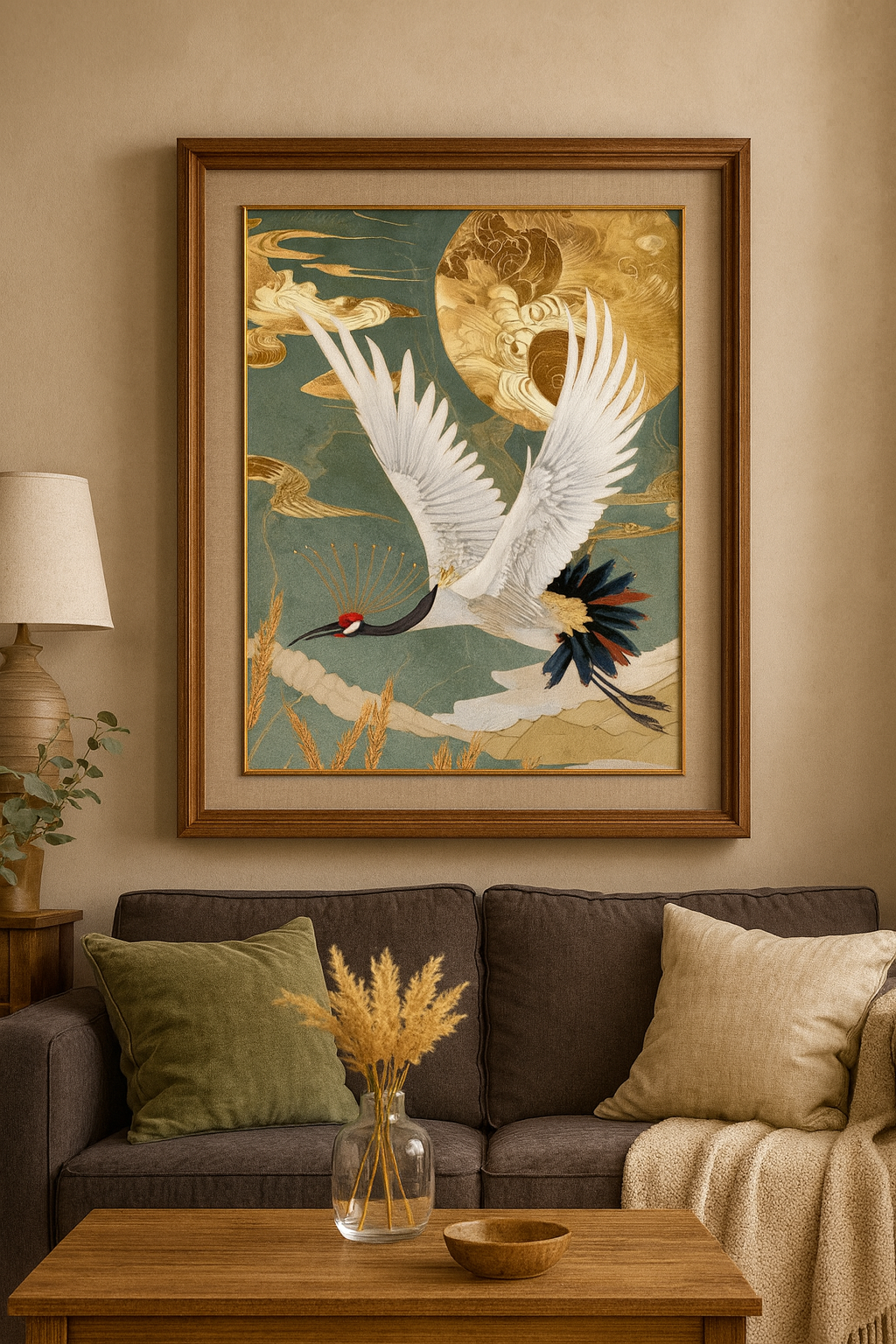 Tapyba pagal skaičius „Skraidanti gervė“