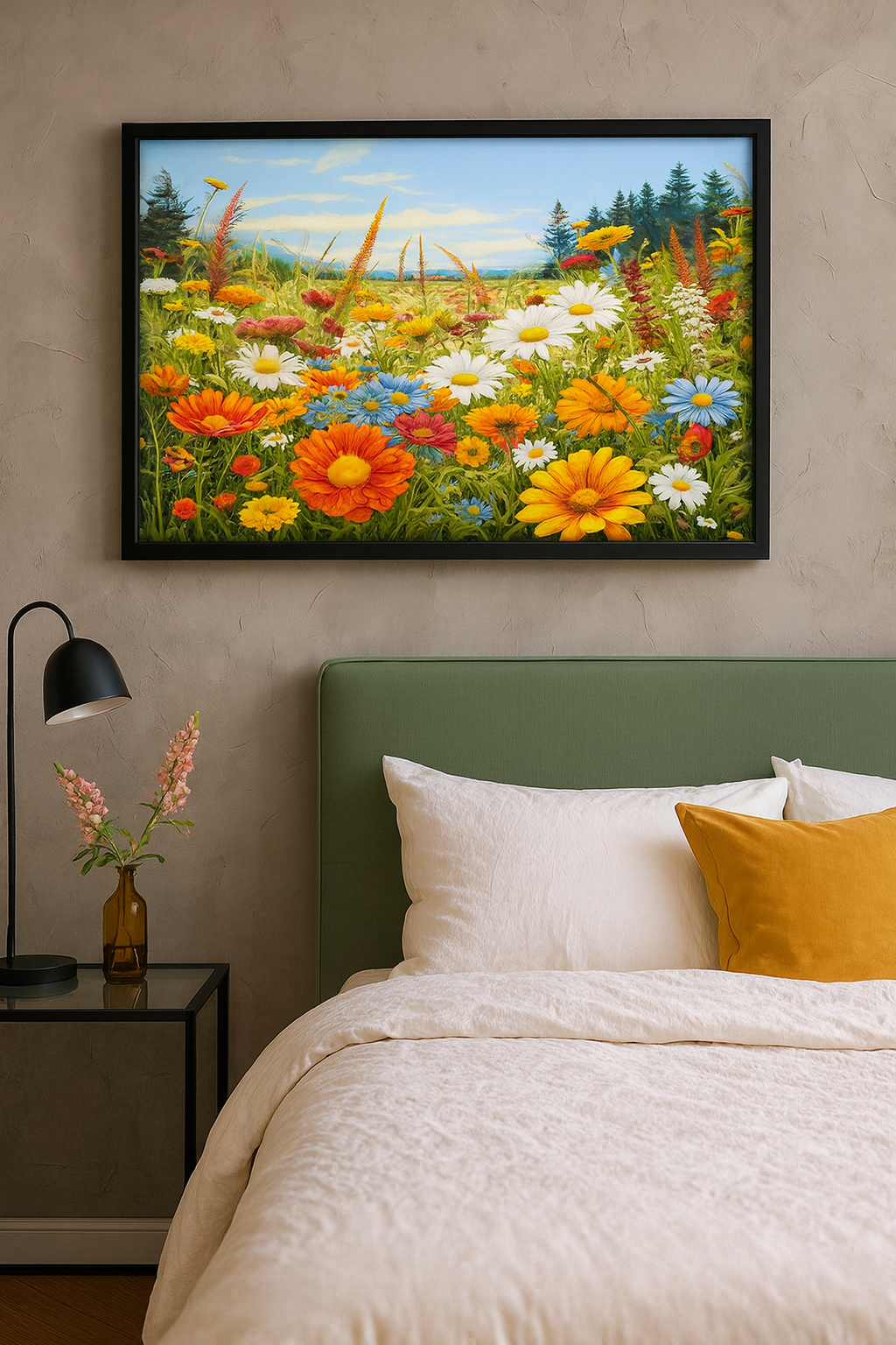 Tapyba pagal skaičius "Vasaros pieva"