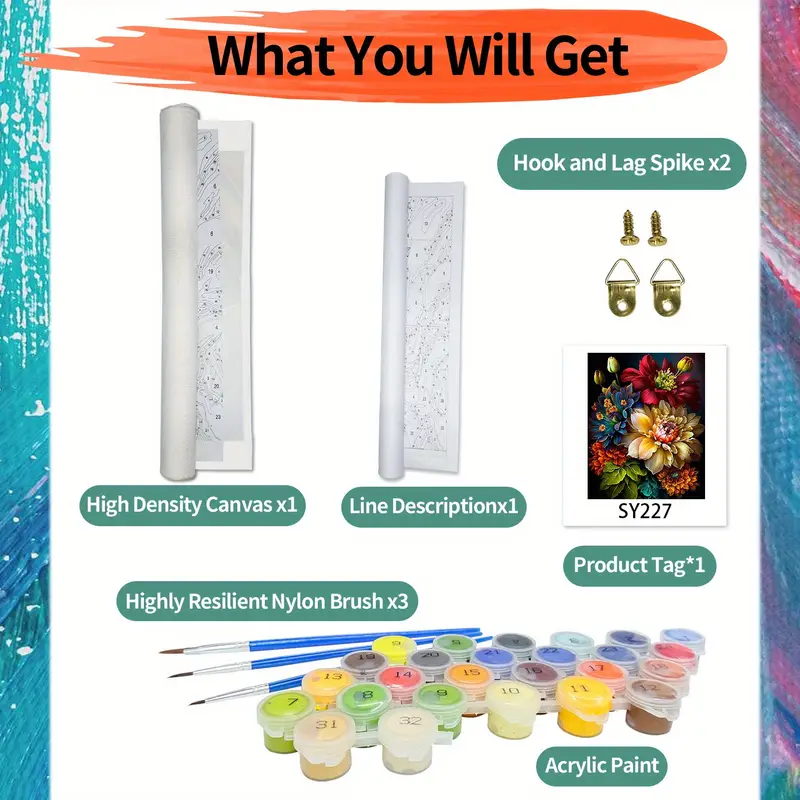 Tapyba pagal skaičius "Miško karalius" 