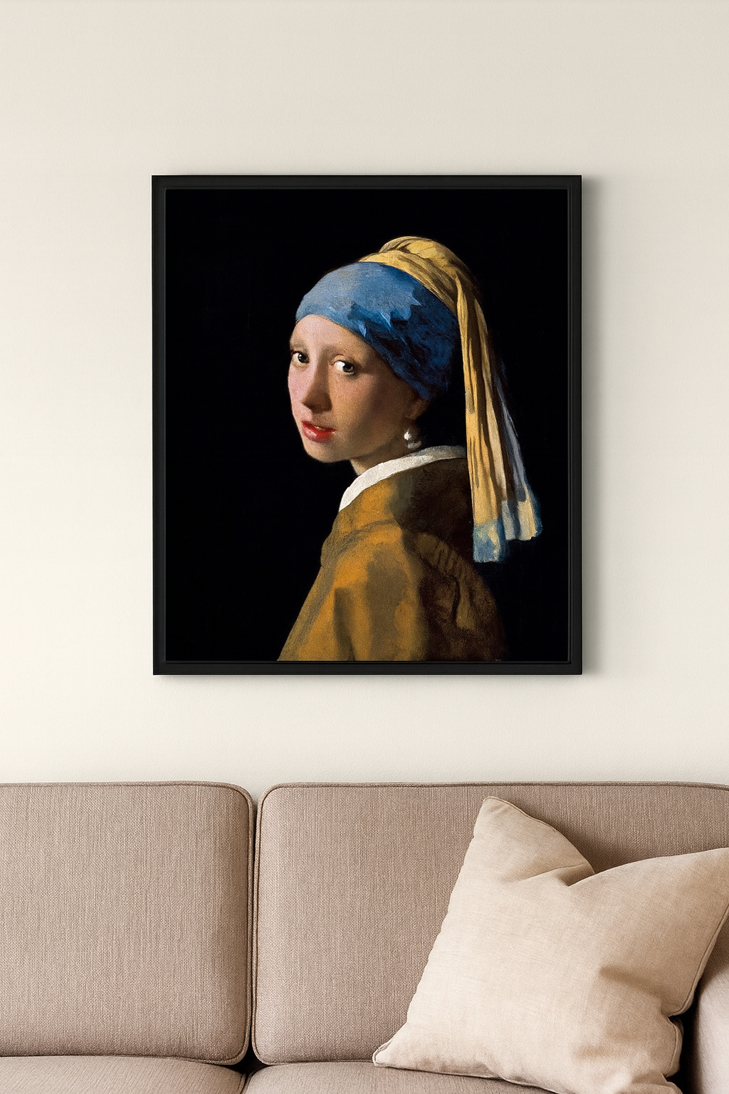 Tapyba pagal skaičius "Mergina su perlo auskaru"