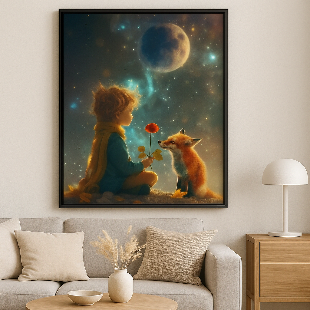 Deimantinė mozaika „Mažojo Princo draugystė“