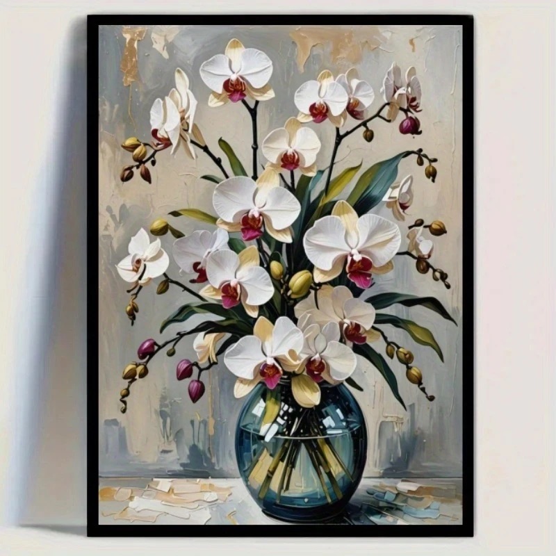 Deimantinė mozaika „Orchidėjų elegancija“