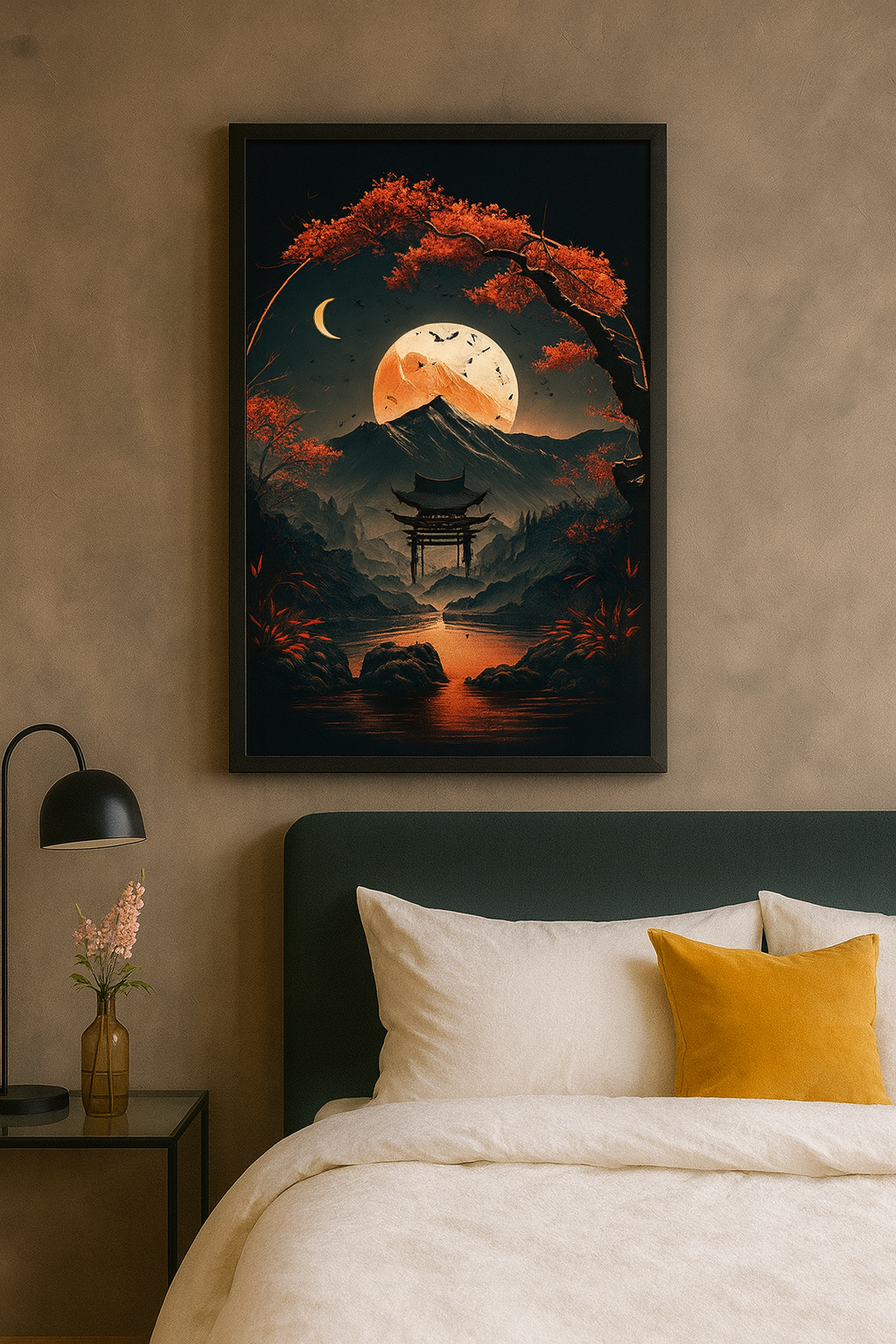 Tapyba pagal skaičius „Mėnulio šviesos paslaptis“