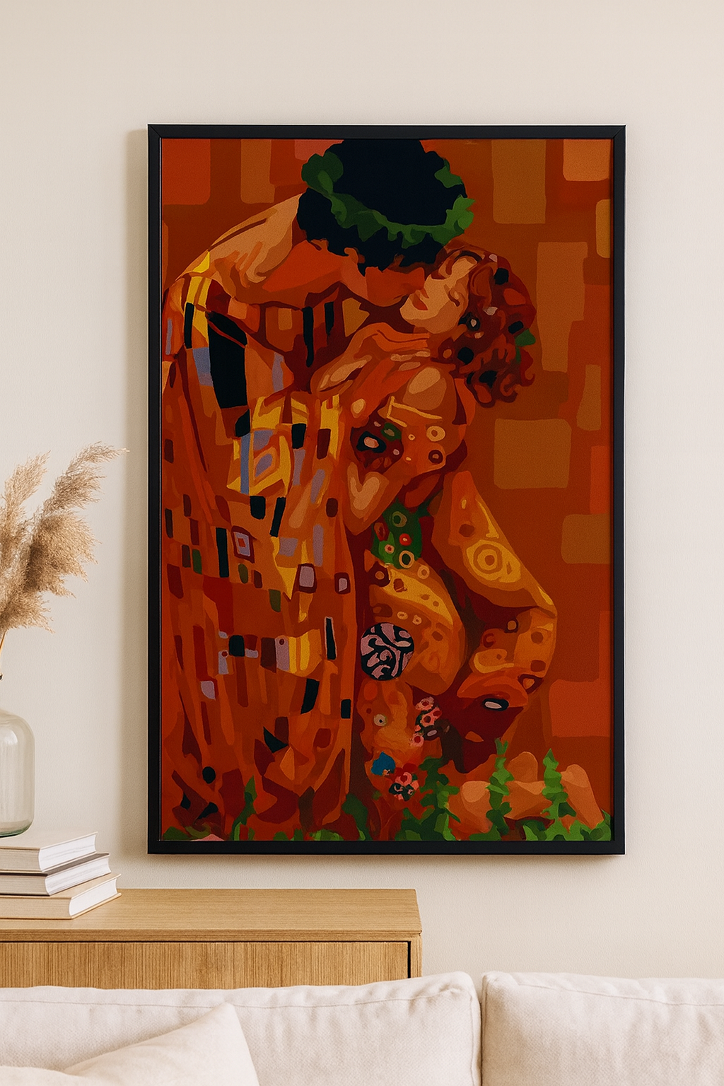 Tapyba pagal skaičius "Bučinys"