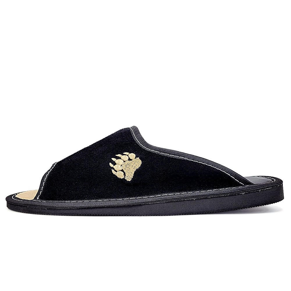 Vyriškos šlepetės iš verstos odos "Tigro letena"