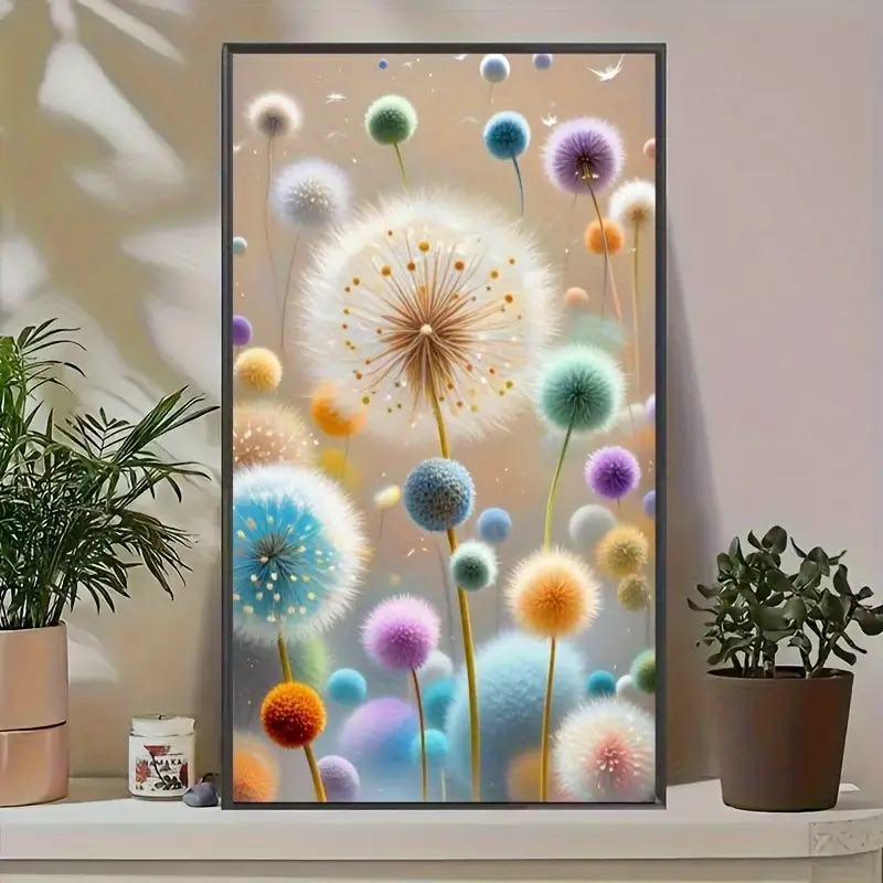 Deimantinė mozaika „Spalvų pūkas“