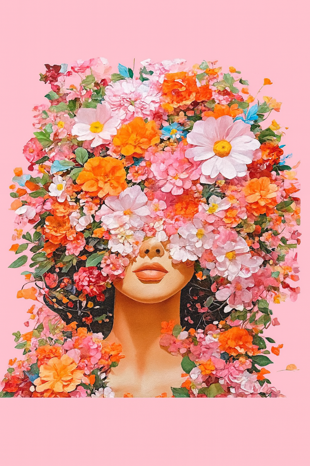 Tapyba pagal skaičius Tapyba pagal skaičius „Gėlių karūna“