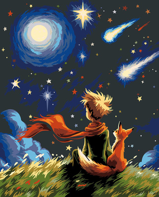 Tapyba pagal skaičius „Mažasis princas“