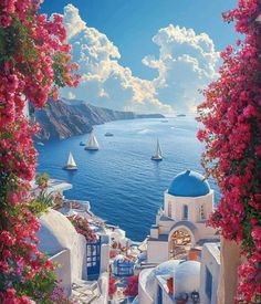 Tapyba pagal skaičius „Santorinio pakrantė“