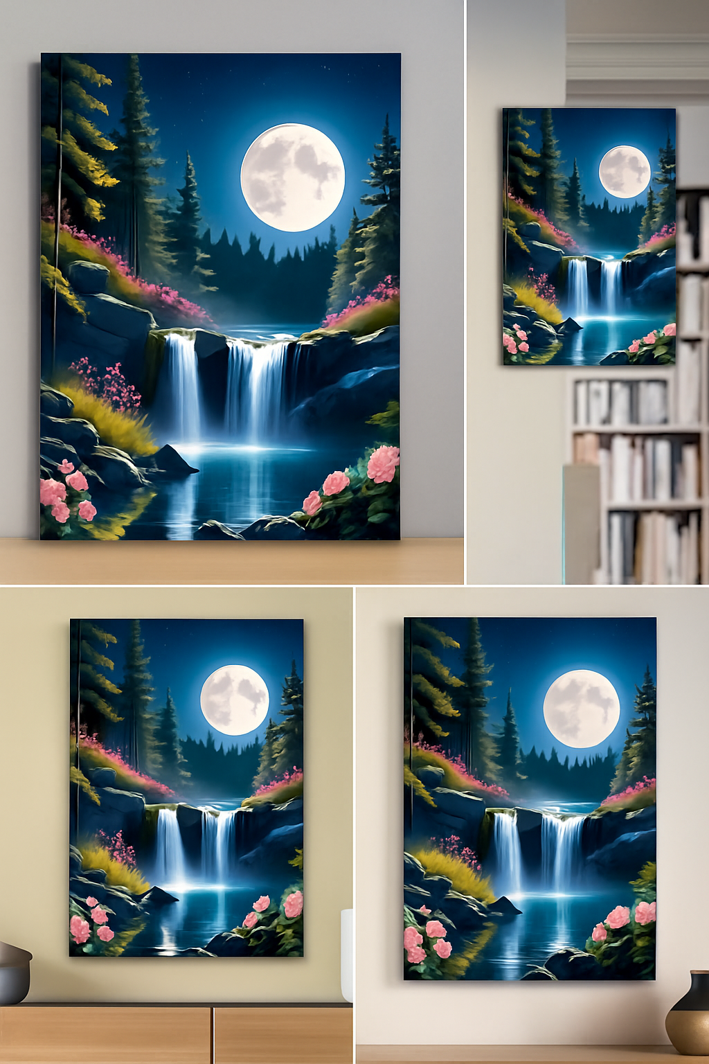 Deimantinė mozaika „Mėnulio šviesos krioklys“