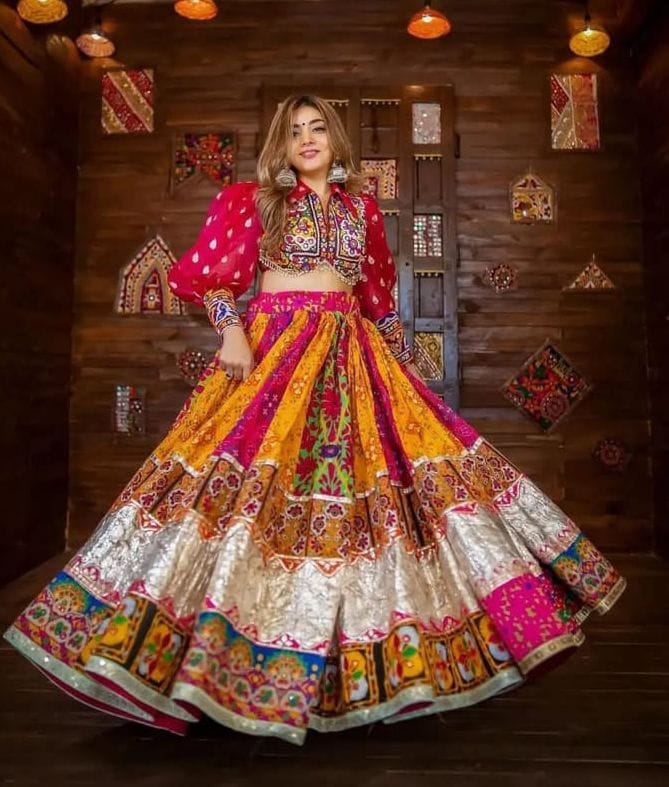 Traditional Rajasthani Lehenga Choli