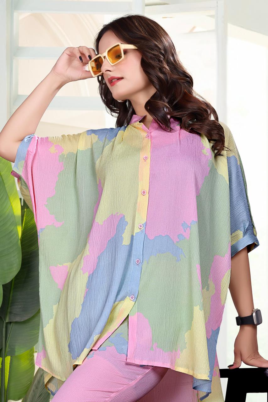 Pastel Tie-Dye Lounge Set