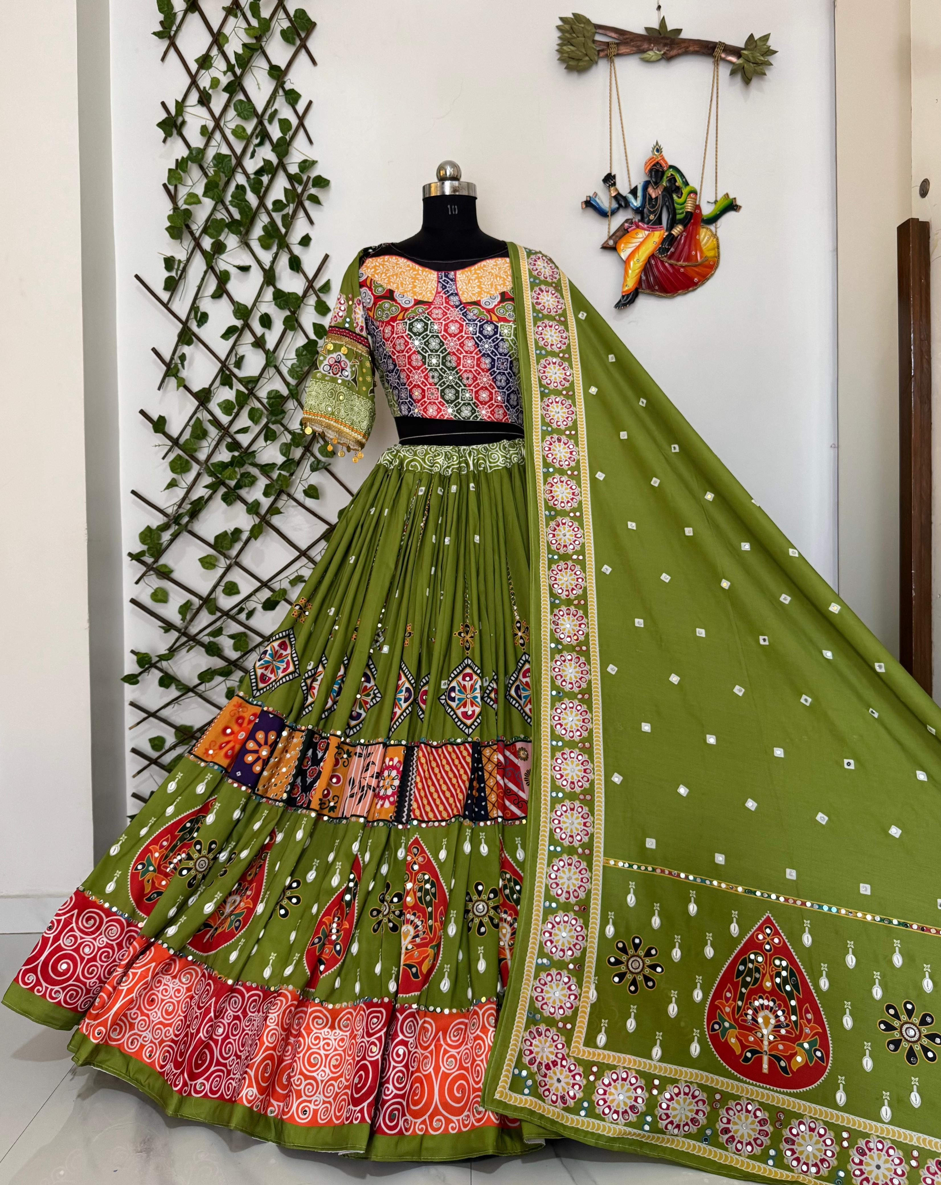 Embroidered Chaniya Choli
