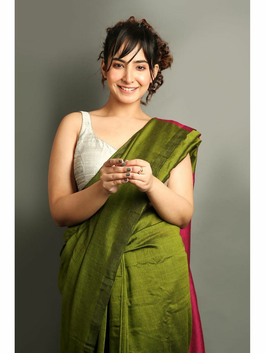 Green Silk Saree