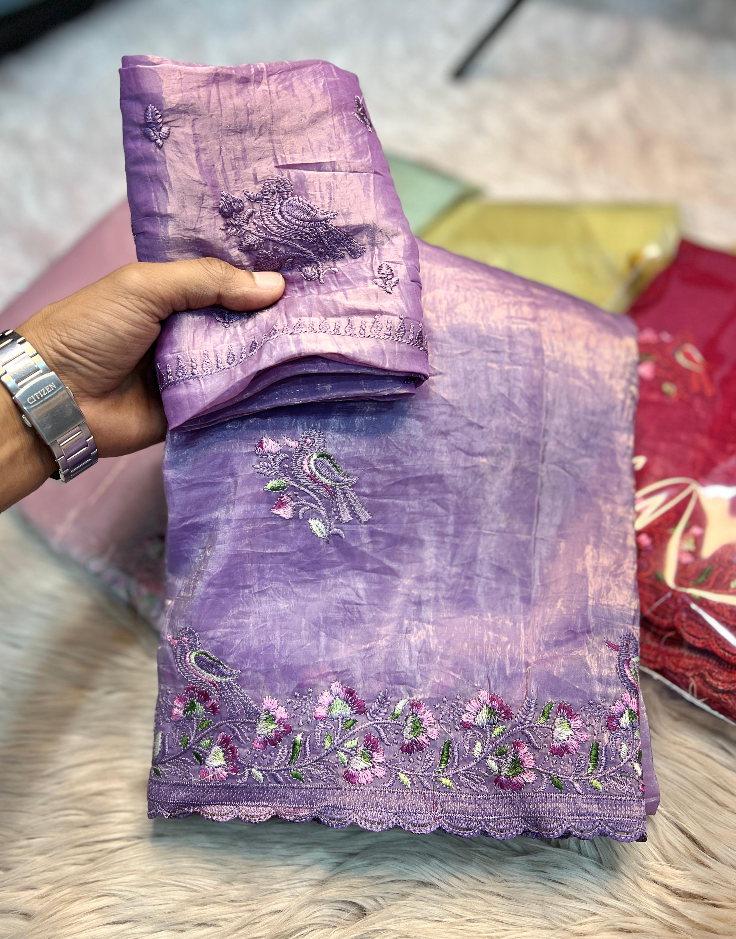 Embroidered Women’s Dress Fabric
