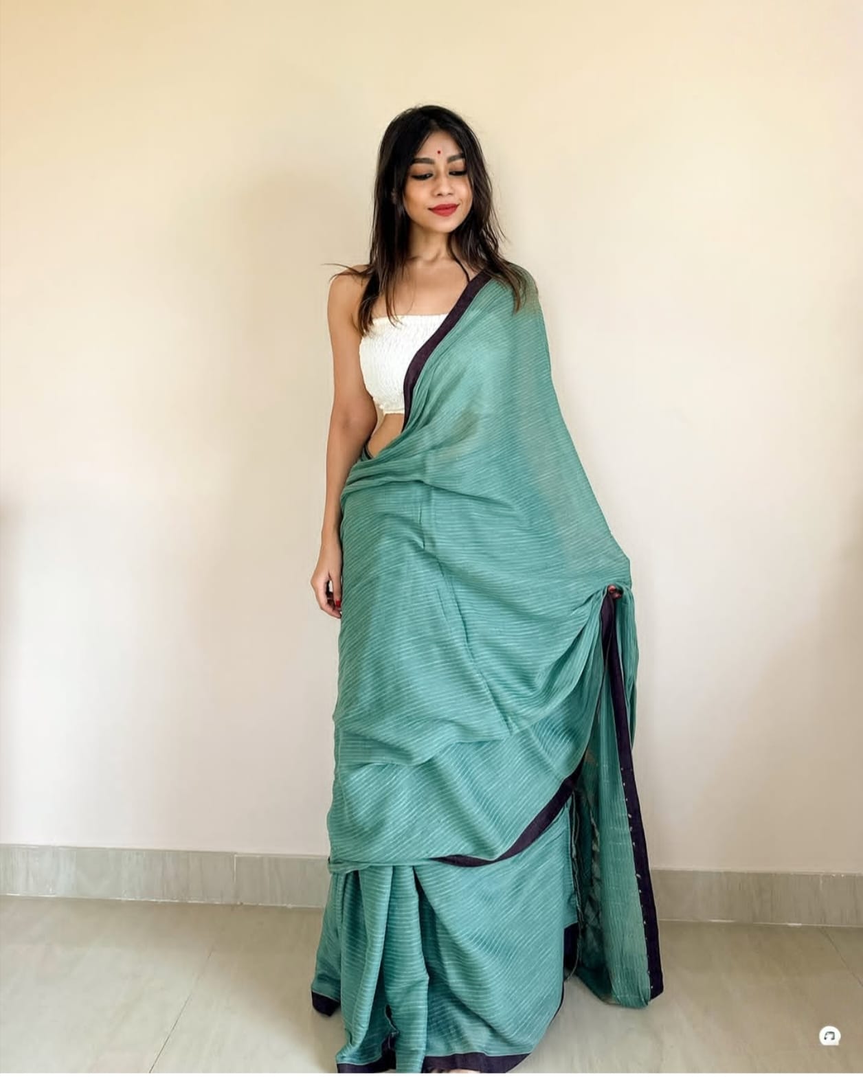 Striped Cotton Saree