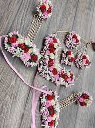 Handcrafted Floral Jewelry Set