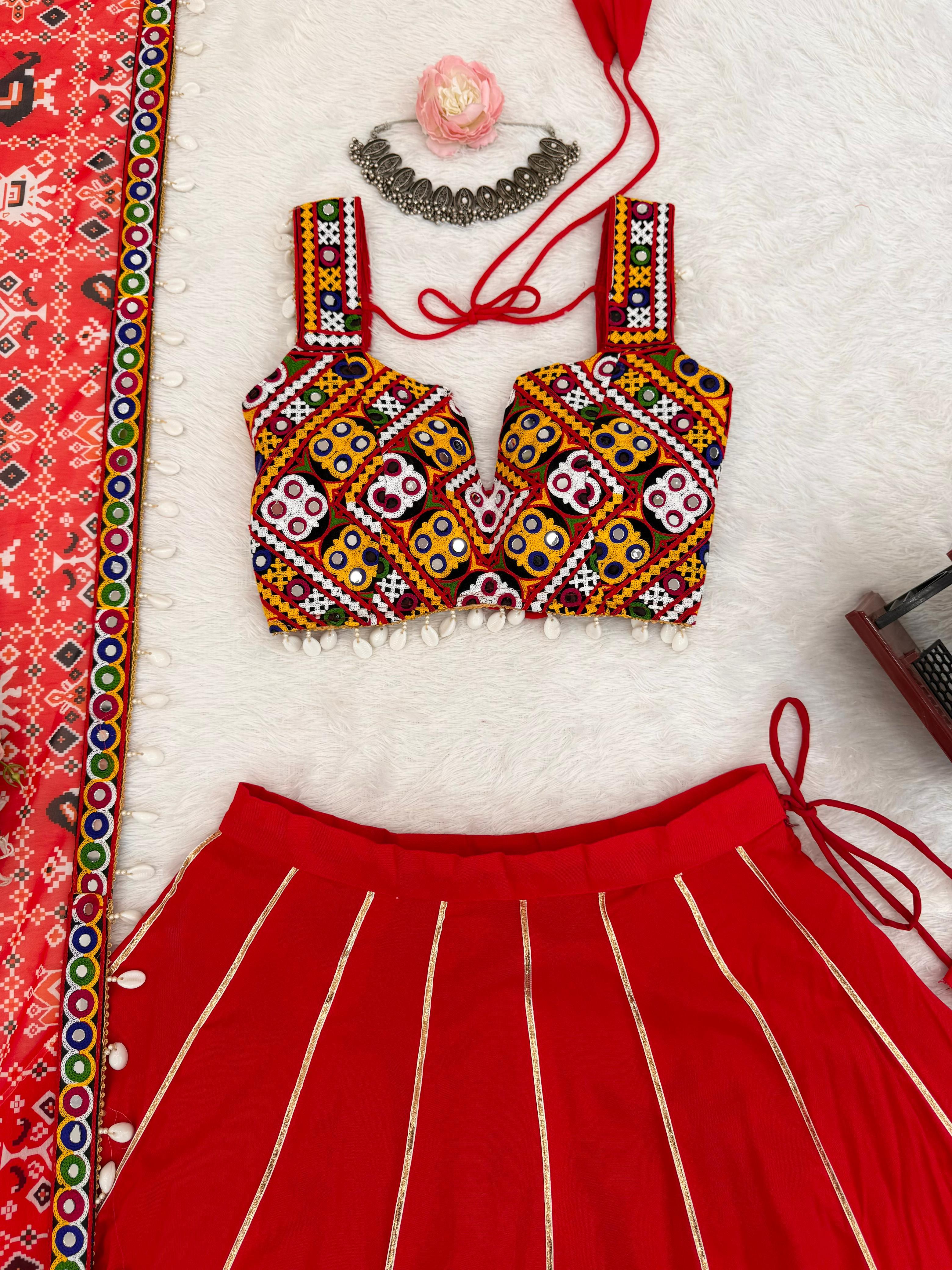 Traditional Navratri Chaniya Choli Set