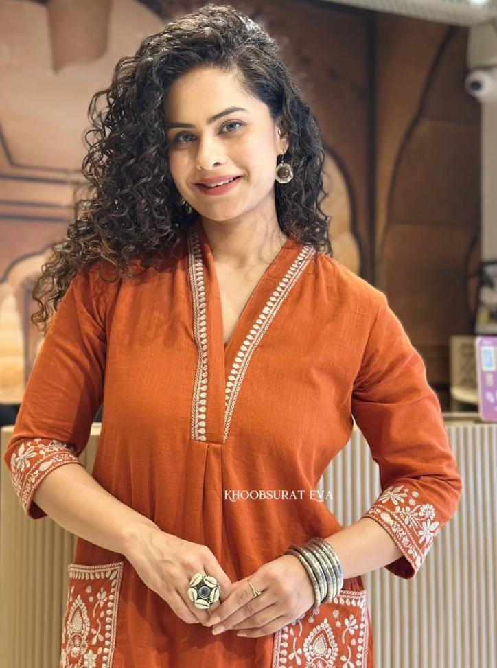 Embroidered Kurta Set