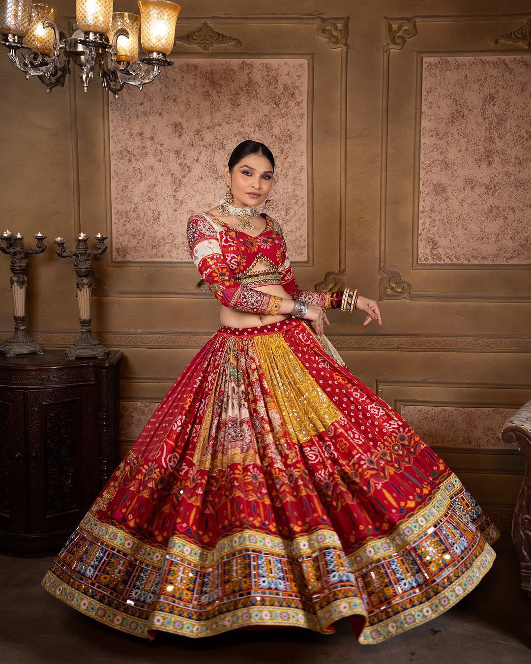 Traditional Indian Bridal Lehenga