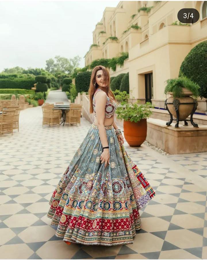 Embroidered Bridal Lehenga