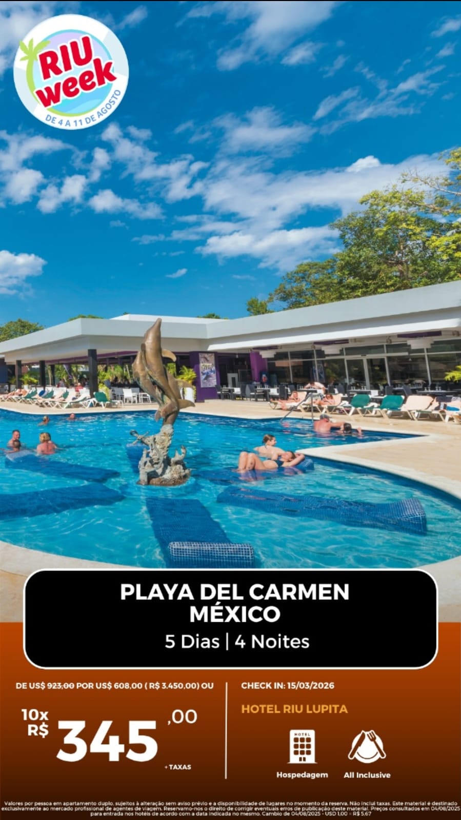 Pacote Playa del Carmen