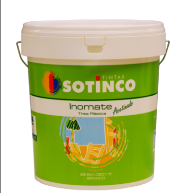 Tinta Plástica Sotinco Inomate Acetinado