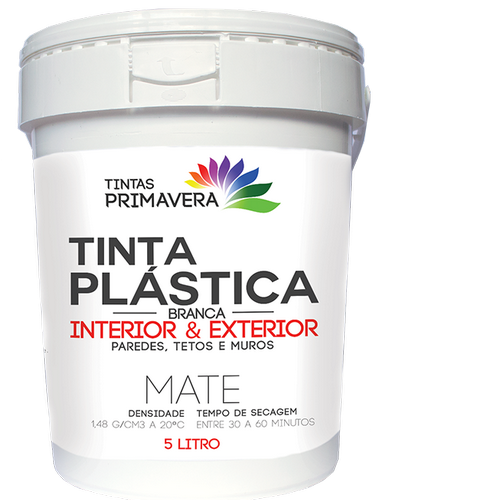 Tinta Plástica Branca